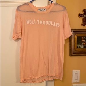 Wildfox super soft tshirt “HOLLYWOODLAND”